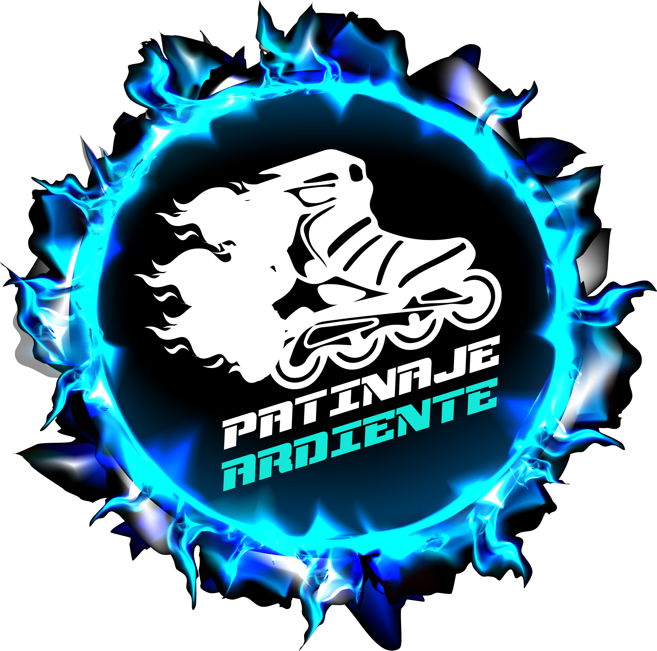 Patinaje Ardiente Logo